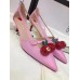 Gucci goatskin pump 2017 pink(shishi-721303)