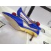 Gucci goatskin pump 2017 royal blue(shishi-721306)