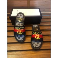 gucci gg web men's slides 05