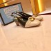 Gucci Leather Mid-heel Slingback Pumps with Half Moon GG 572818 Off White 2019