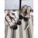 Gucci Double G Leather Sandal 453378 Black 2018