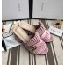 Gucci Suede 7.5/10cm Heel Slide Sandals ‎458051 Pink 2018