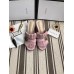 Gucci Suede 7.5/10cm Heel Slide Sandals ‎458051 Pink 2018