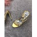 Gucci Braided Metallic Leather Sandal ‎512432 Gold 2018