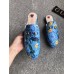 Gucci Princetown Print Leather Slipper Blue 2018