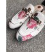 Gucci Princetown Rose Print Leather Slipper White/Pink  2018