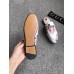 Gucci Princetown Rose Print Leather Slipper White/Pink  2018