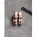 Gucci GG Check Flat Slipper Orange/Black 2018