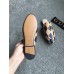 Gucci GG Check Flat Slipper Orange/Black 2018