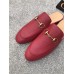 Gucci Leather Slipper Red 2017