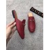 Gucci Leather Slipper Red 2017