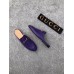 Gucci Leather Slipper Purple 2017