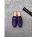 Gucci Leather Slipper Purple 2017