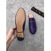 Gucci Leather Slipper Purple 2017