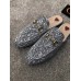 Gucci Princetown Glitter Slipper ‎432773 Silver 2018