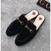 Gucci Princetown Velvet Slipper Black 2018