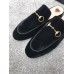 Gucci Princetown Velvet Slipper Black 2018