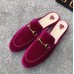 Gucci Princetown Velvet Slipper Red 2018