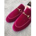 Gucci Princetown Velvet Slipper Red 2018