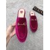 Gucci Princetown Velvet Slipper Red 2018