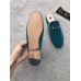 Gucci Princetown Velvet Slipper Blue 2018