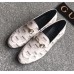 Gucci Stamp Print Loafer White 2018