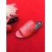 Gucci Leather Flat Slide Red 2018