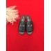 Gucci Leather Flat Slide Black 2018