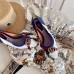 Gucci Snakeskin Pumps with Crystal Double G White 2019