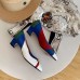 Gucci Snakeskin Pumps with Crystal Double G White 2019