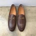 Gucci Jordaan horsebit loafer dark brown 404069