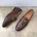 Gucci Jordaan horsebit loafer dark brown 404069