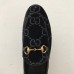 Gucci Jordaan gg velvet loafer blue 431467