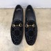 Gucci Jordaan gg velvet loafer blue 431467