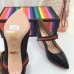 Gucci Sylvie Leather Pump 7cm Heel 475085 Black 2018