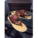 Gucci summer 2015 men thong sandals Brown