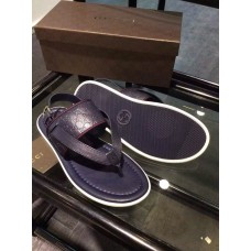 Gucci summer 2015 men thong sandals Blue