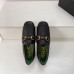 Gucci Heel 4.5cm Leather Platform Loafers with Horsebit black 2019