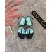 Gucci Patent Leather Sandal with Bee ‎524624 Black 2018