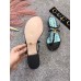 Gucci Patent Leather Sandal with Bee ‎524624 Black 2018