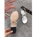 Gucci Patent Leather Sandal with Bee ‎524624 White 2018