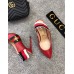 Gucci Leather Web Slingback Pump 105mm Heel 525942 Red 2018