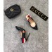 Gucci Leather Web Slingback Pump 105mm Heel 525942 Black 2018