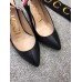 Gucci Leather Web Slingback Pump 105mm Heel 525942 Black 2018