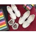 Gucci Ace Sneaker With Removable Embroidered Angry Cat ‎Patch 478190 White 2017