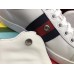 Gucci Ace Sneaker With Removable Embroidered Angry Cat ‎Patch 478190 White 2017