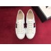 Gucci Leather Platform Web Stripe Sneaker White 475649 2017