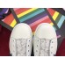 Gucci Leather And Lace High Top Sneaker 481149 White 2017