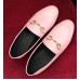 Gucci Leather Horsebit Detail Loafer 414998 Light Pink 2017