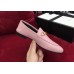 Gucci Leather Horsebit Detail Loafer 414998 Light Pink 2017